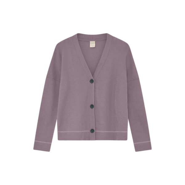 By Basics - Blusbar 8015 Cardigan øko-tex merino uld *Lavender*