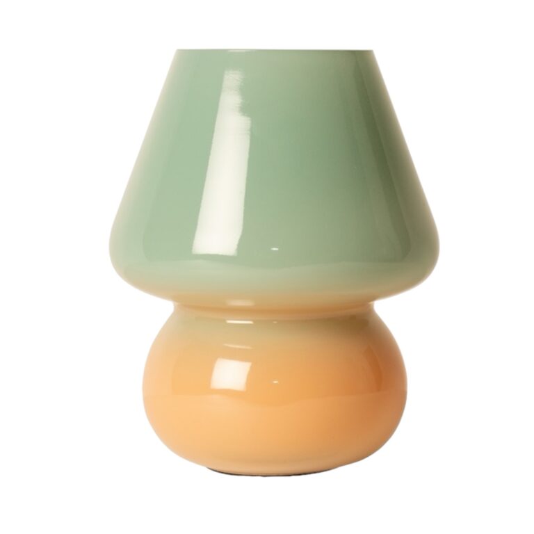 AU Maison Joyful ombre lampe Mint / Lys orange